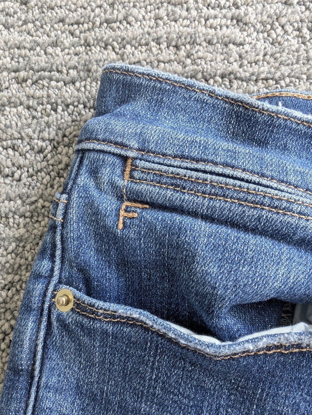 FRAME Le High Skinny Jeans Women 26 Clyde Distressed Medium Wash Denim - Picture 6 of 13